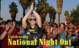 Local law enforcement officials joined with local residents and children to celebrate the 35th annual Neighborhood Watch program at Lemoore's Heritage Park Tuesday night.